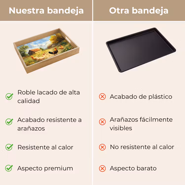 Bandeja - Gallinas - Tranquilidad rural - Naturaleza — 9