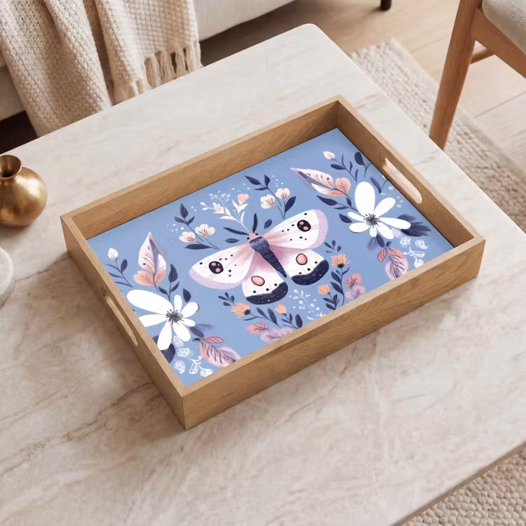 Bandeja - Mariposa - Alas - Lunares - Flores — 2