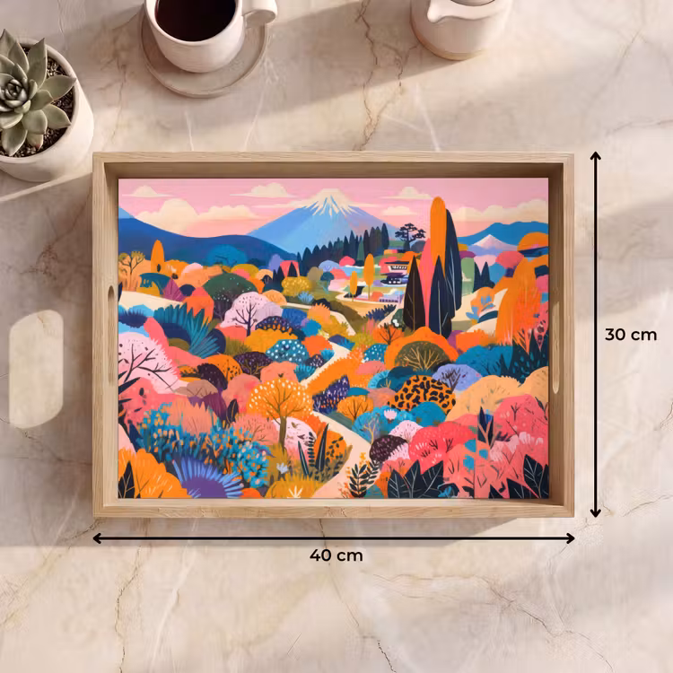 Bandeja - Cima blanca - Moderno - Colorido — 7