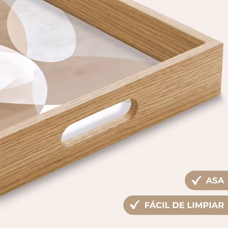 Bandeja - Formas ovaladas - Transparente - Transición suave — 8