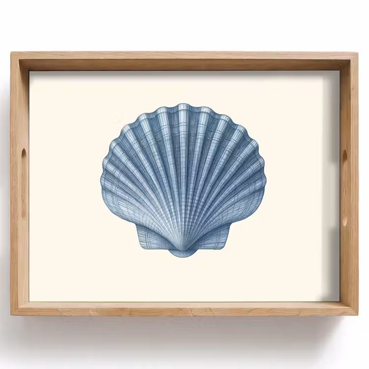 Bandeja - Ribbing - Azul - Shell — 1