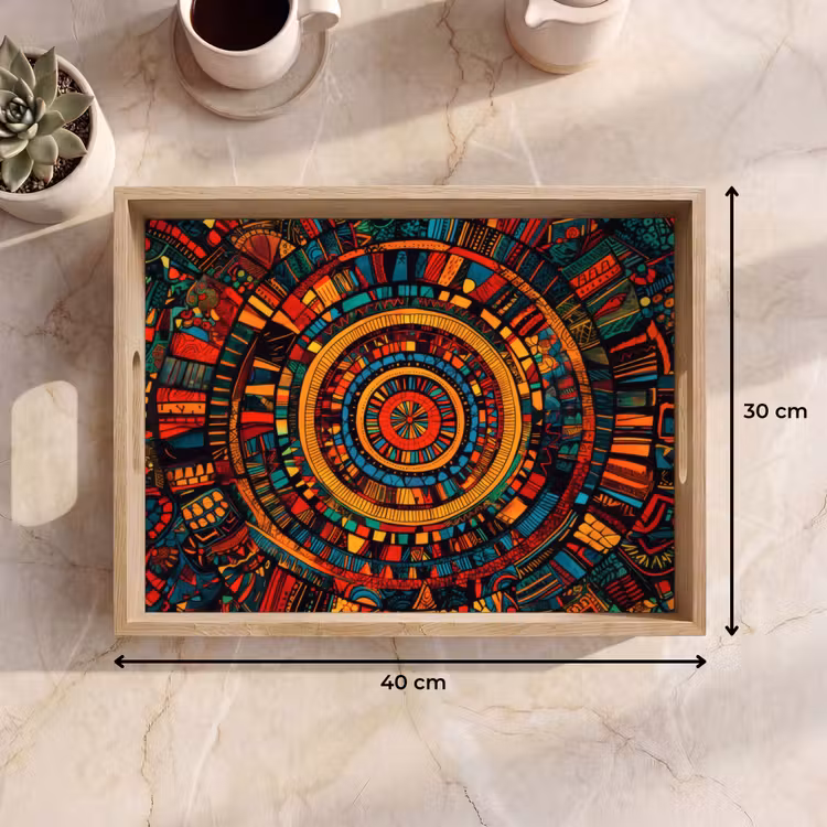 Bandeja - Mandala - Círculos - Patrones — 7
