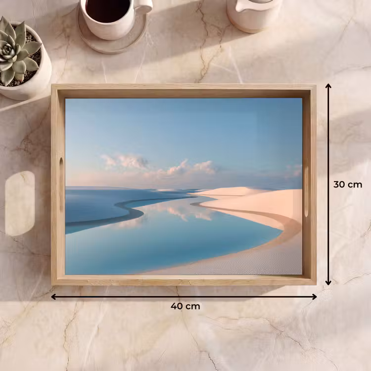 Bandeja - Dunas - Estanque - Tranquilidad infinita — 7