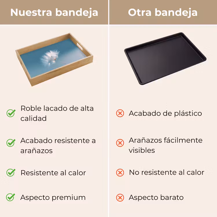 Bandeja - Pelusa de diente de león - Azul - Aire — 9