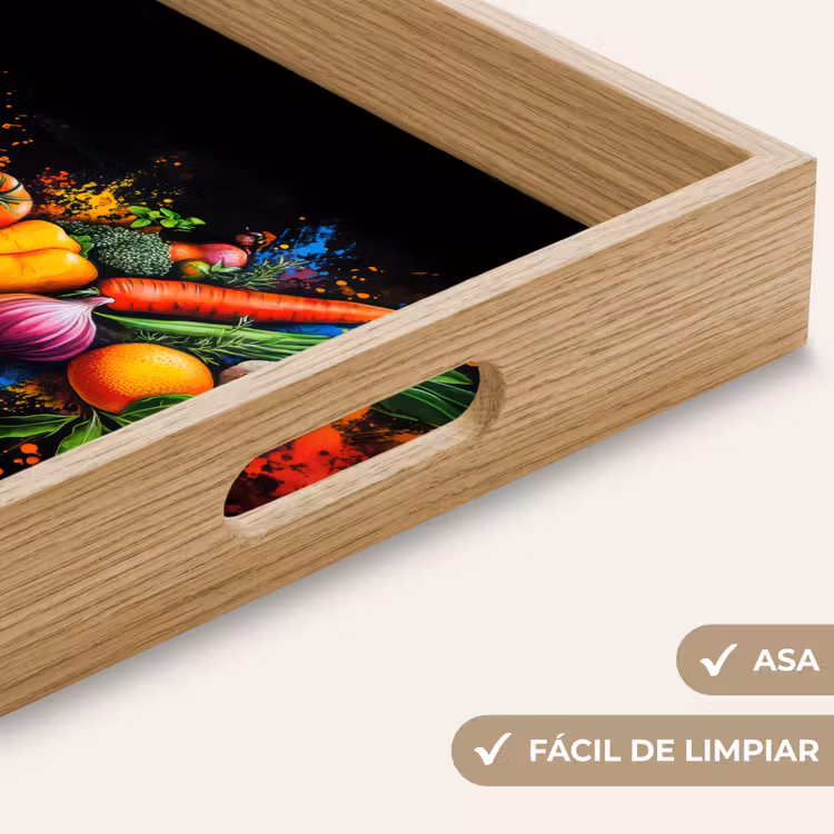 Bandeja - Verduras - Alimentos - Hierbas - Graffiti - Cocina — 8