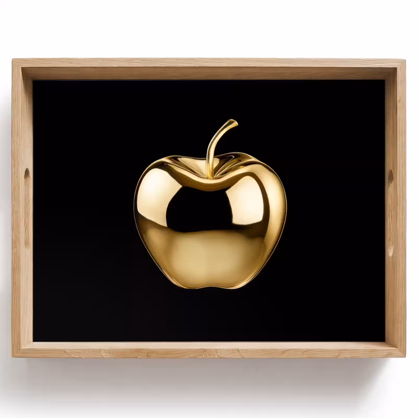 Bandeja - Apple - Oro - Cromo - Negro — 1