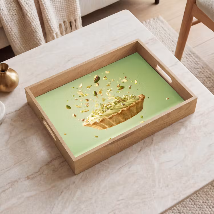 Bandeja - Pistacho - Pastel - Frutos de cáscara - Alimentos — 2