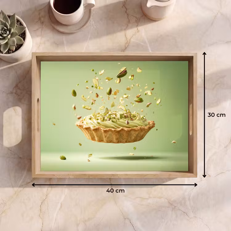 Bandeja - Pistacho - Pastel - Frutos de cáscara - Alimentos — 7