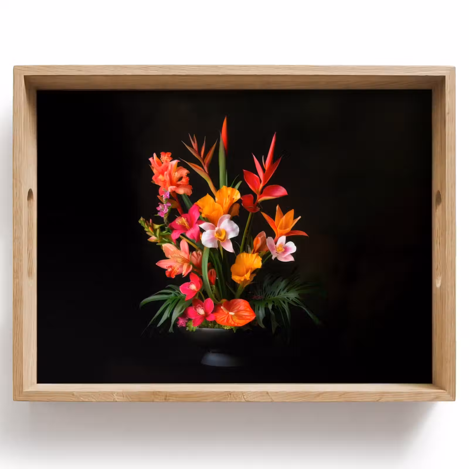Bandeja - Ramo - Flores - Exótico — 1