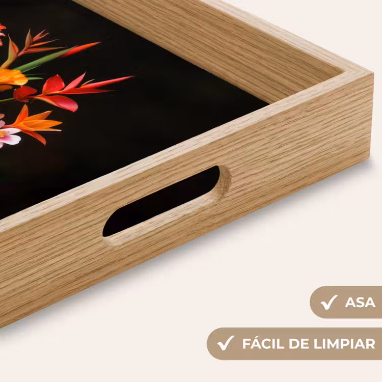 Bandeja - Ramo - Flores - Exótico — 8