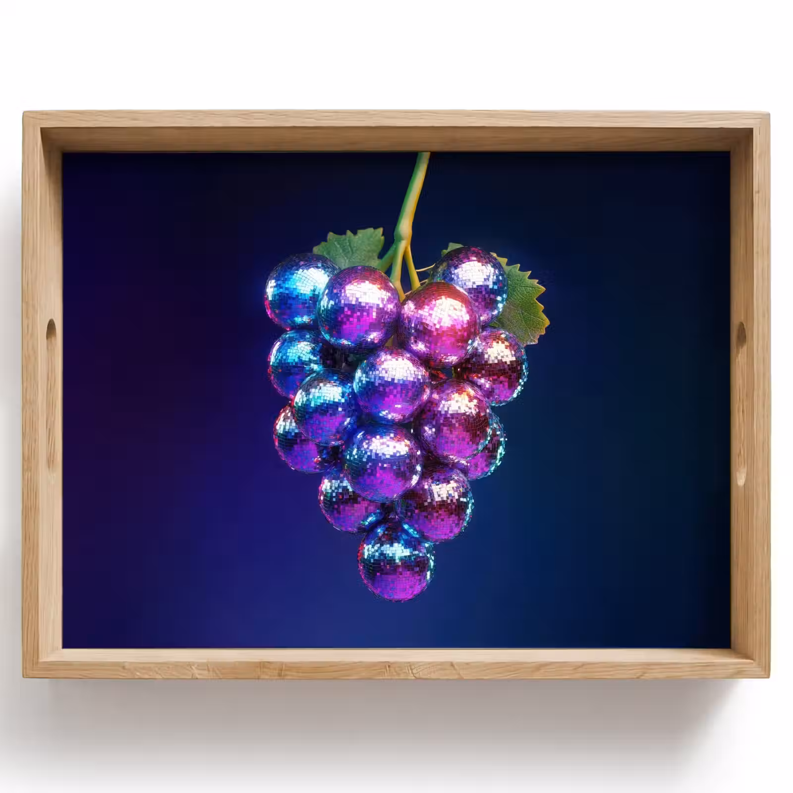 Bandeja - Morado - Disco - Fiesta - Uva — 1