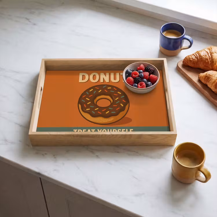 Bandeja - Donut - Moteado - Colorido - Cita — 3