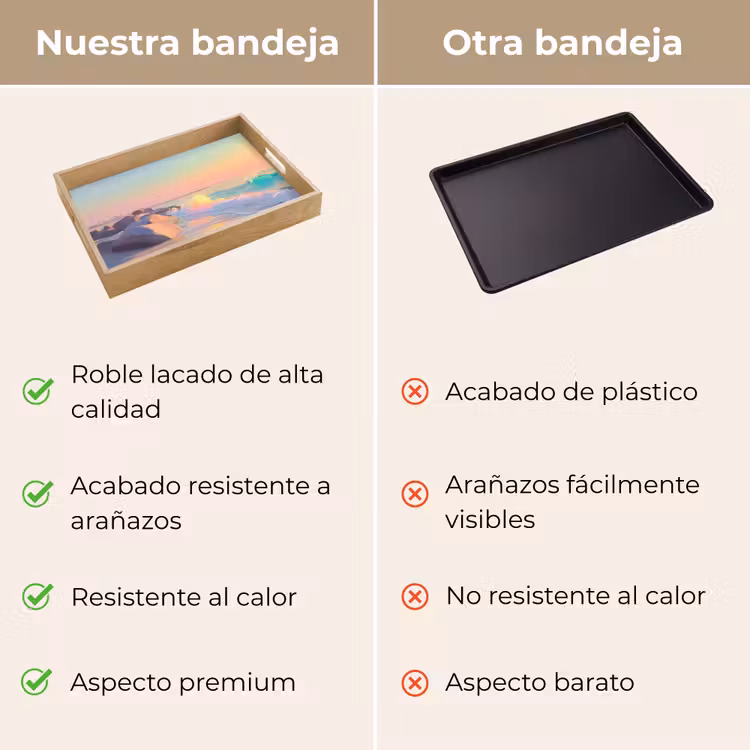 Bandeja - Luz de verano - Playa - Acentos chispeantes — 9
