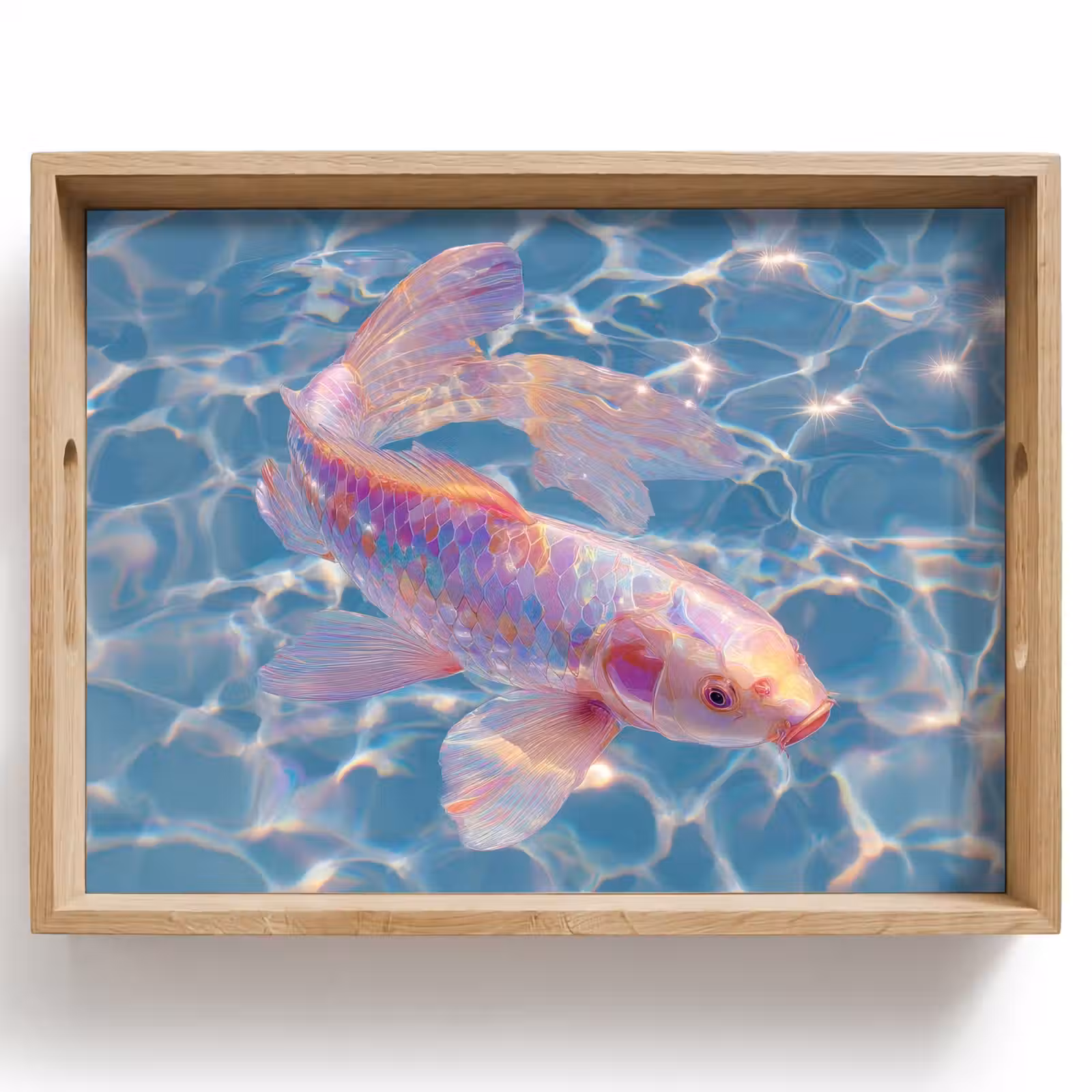 Bandeja - Pez - Agua - Azul - Luz — 1