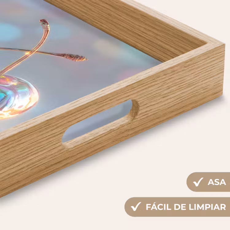 Bandeja - Cereza - Brillante - Color arco iris — 8