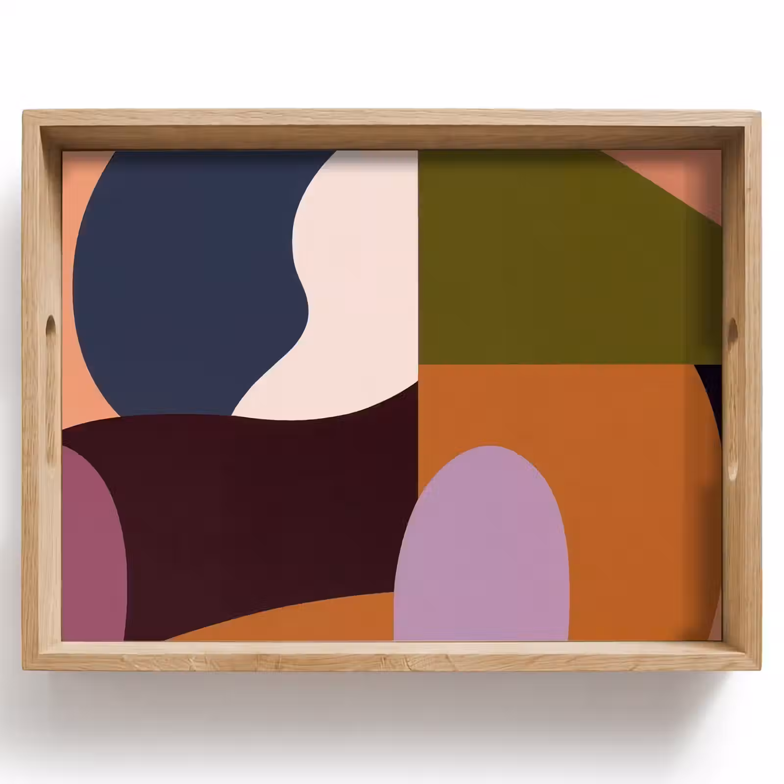 Bandeja - Formas - Abstracto - Colores - Cuadrado — 1