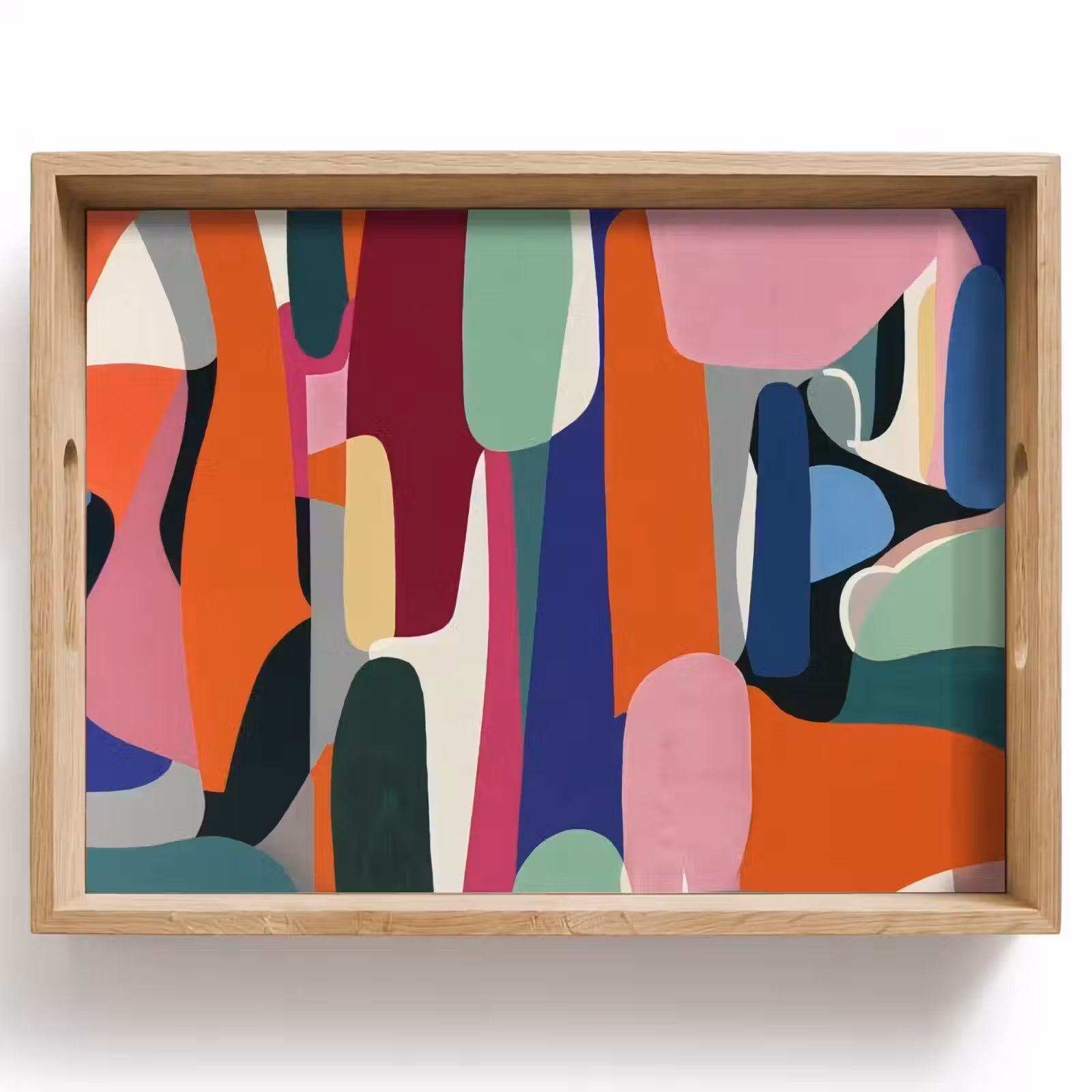 Bandeja - Formas - Rítmico - Colores - Abstracto — 1