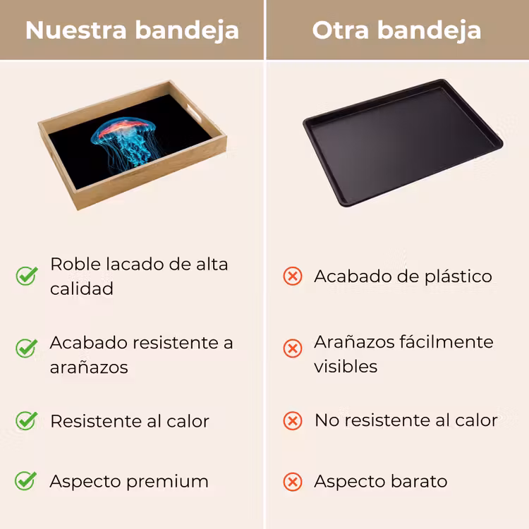 Bandeja - Medusa - Tentáculos - Azul - Luz — 9