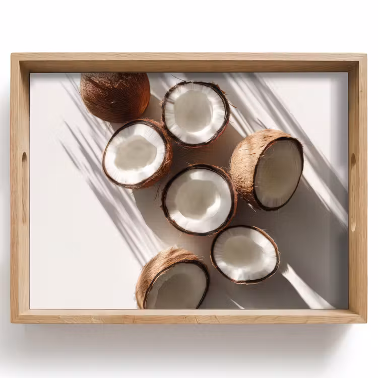 Bandeja - Cocos - Marrón - Sombra — 1