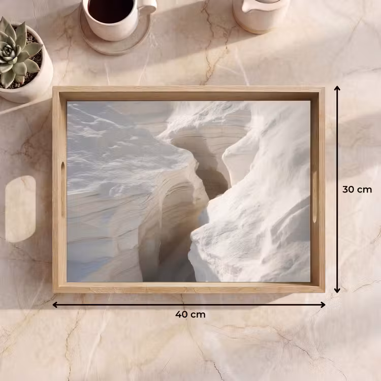 Bandeja - Desfiladero - Blanco - Nieve — 7
