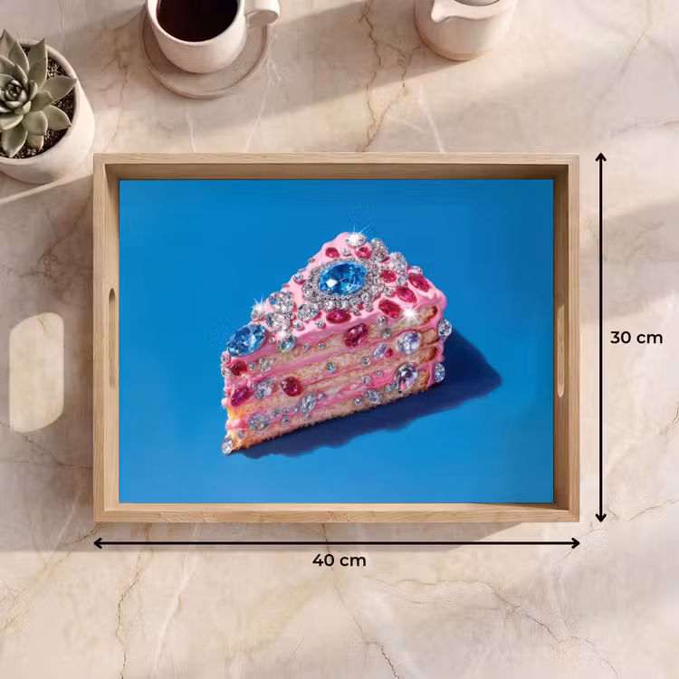 Bandeja - Pastel - Gemas - Purpurina - Rosa — 7