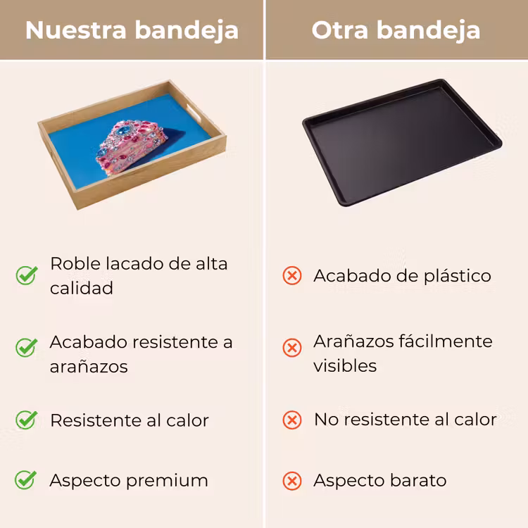 Bandeja - Pastel - Gemas - Purpurina - Rosa — 9
