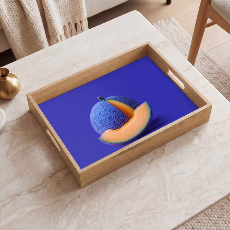 Bandeja - Melón - Azul - Naranja - Arty — 2