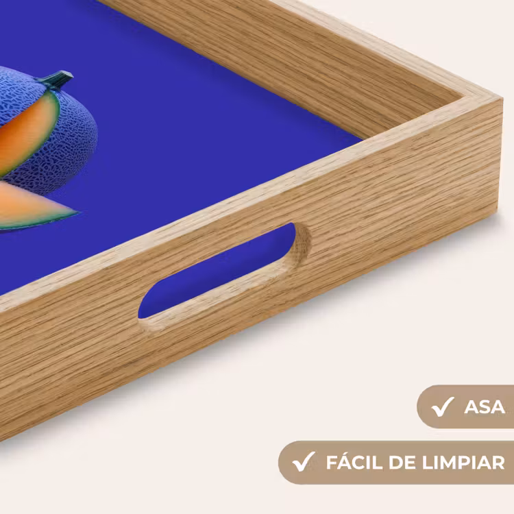 Bandeja - Melón - Azul - Naranja - Arty — 8