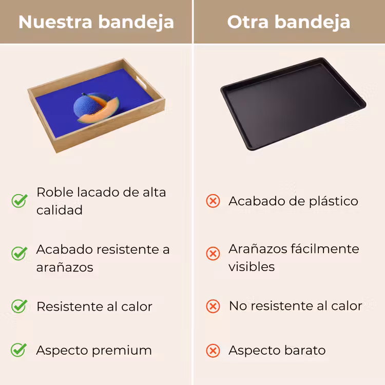 Bandeja - Melón - Azul - Naranja - Arty — 9