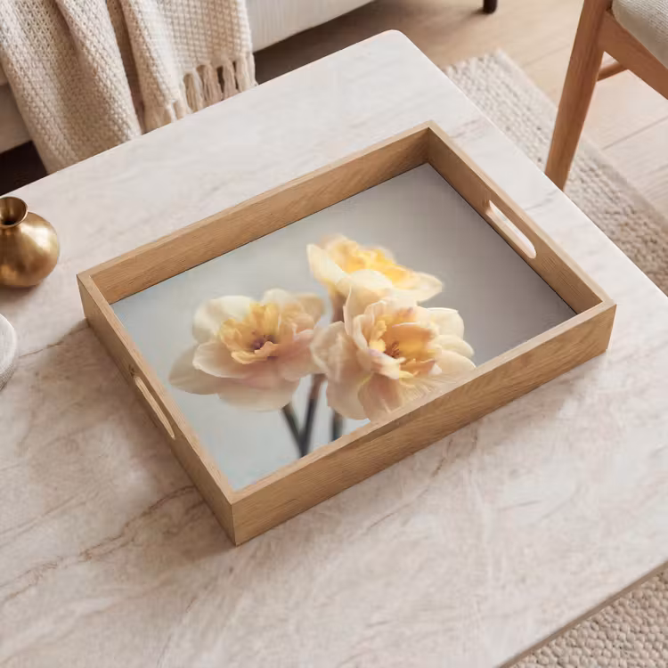 Bandeja - Narcisos - Amarillos - Pétalos — 2