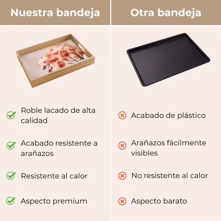 Bandeja - Orquídea - Flores - Rosa - Pétalos — 9