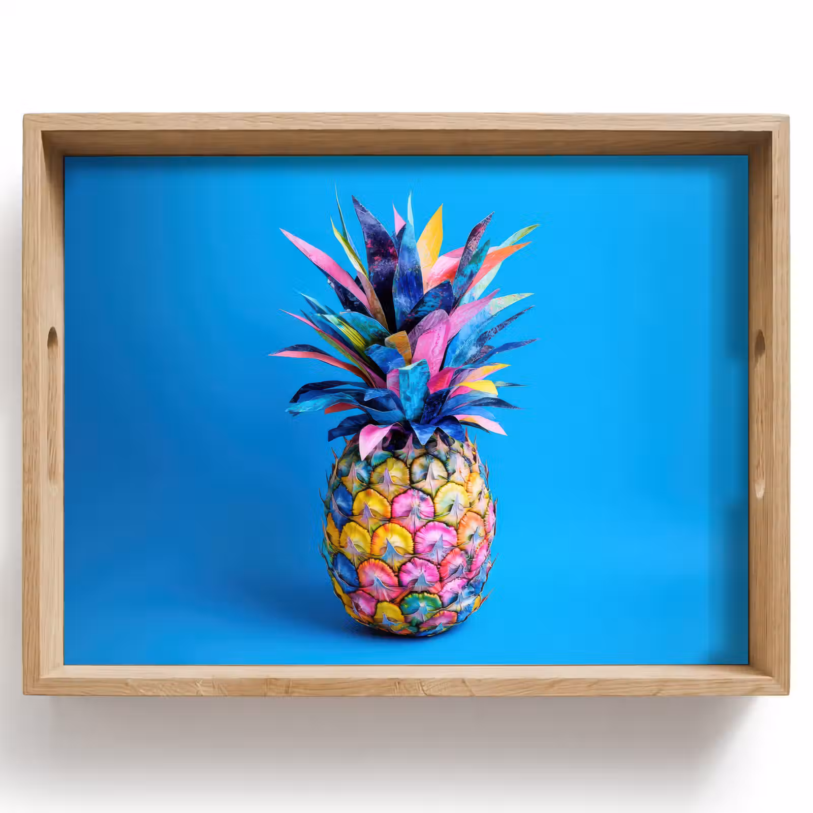 Bandeja - Piña - Azul - Tropical - Alegre — 1