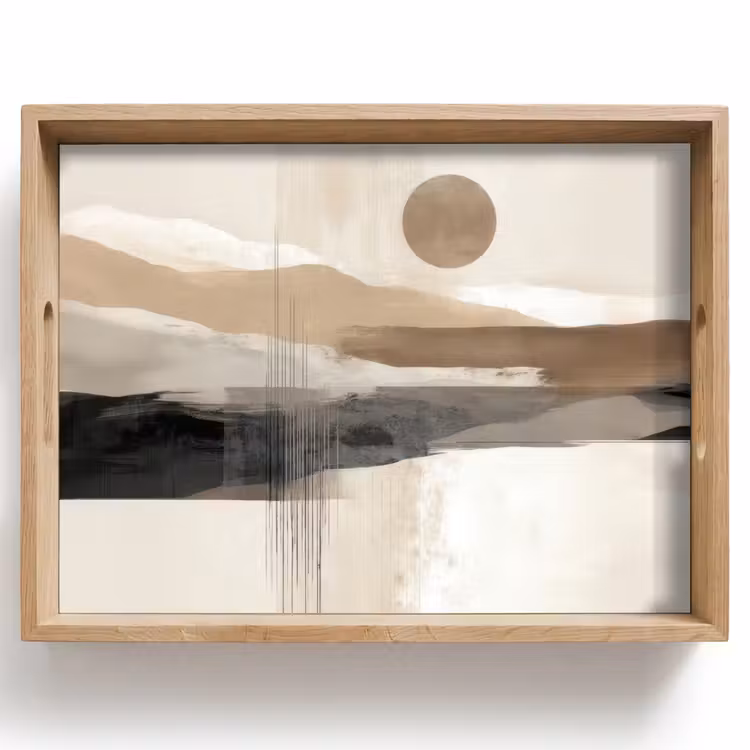 Bandeja - Minimalista - Paisaje - Dimensión — 1