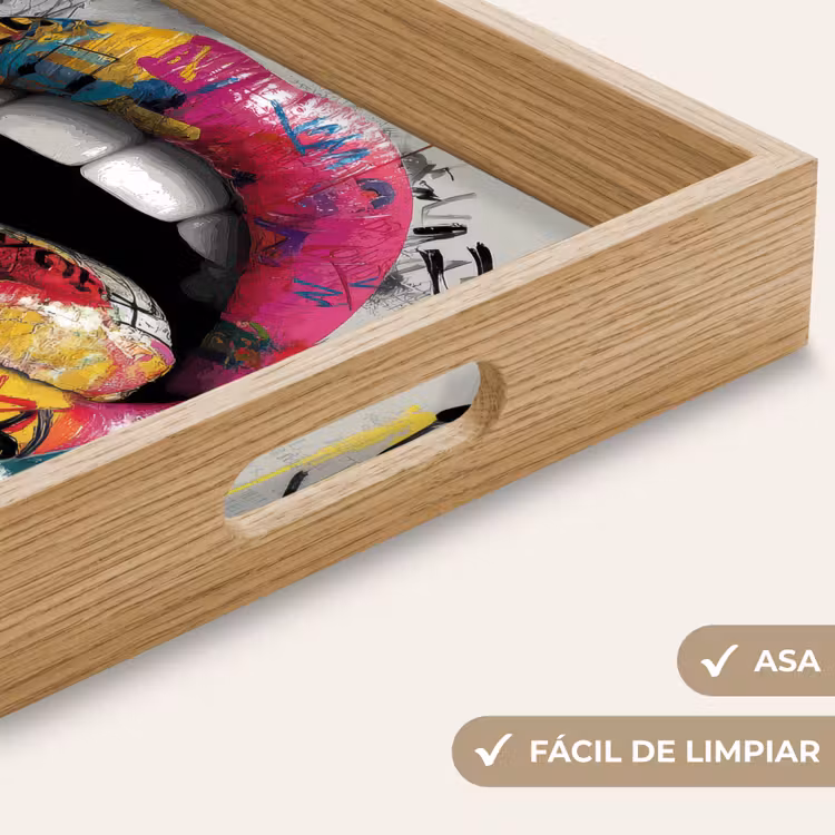 Bandeja - Labios - Graffiti - Expresivos — 8