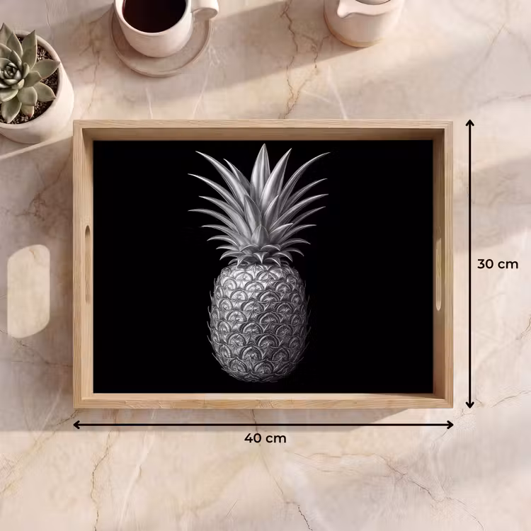 Bandeja - Piña - Detalle - Hojas — 7