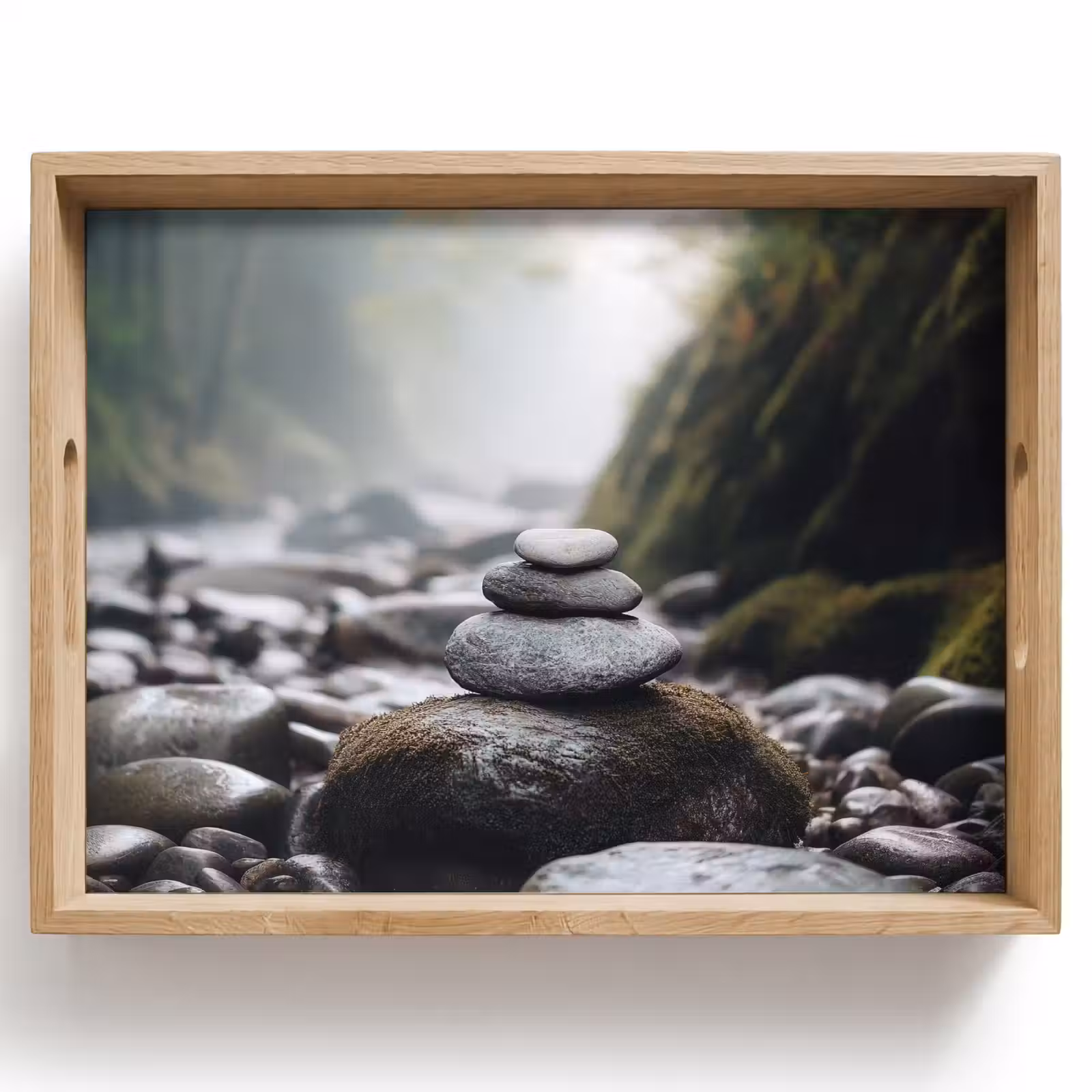 Bandeja - Piedras - Pila - Naturaleza — 1