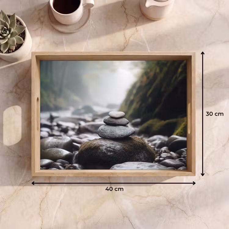 Bandeja - Piedras - Pila - Naturaleza — 7