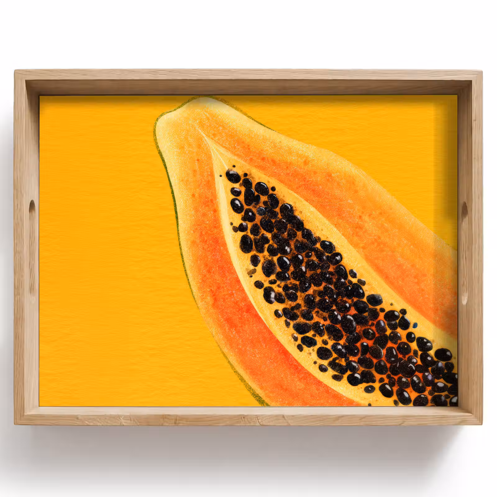 Bandeja - Papaya - Naranja - Tópico — 1