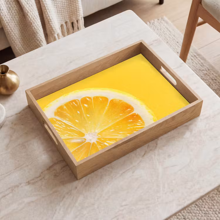 Bandeja - Limón - Amarillo - Soleado — 2