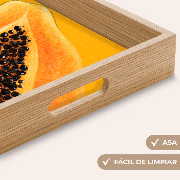 Bandeja - Papaya - Naranja - Tópico — 8