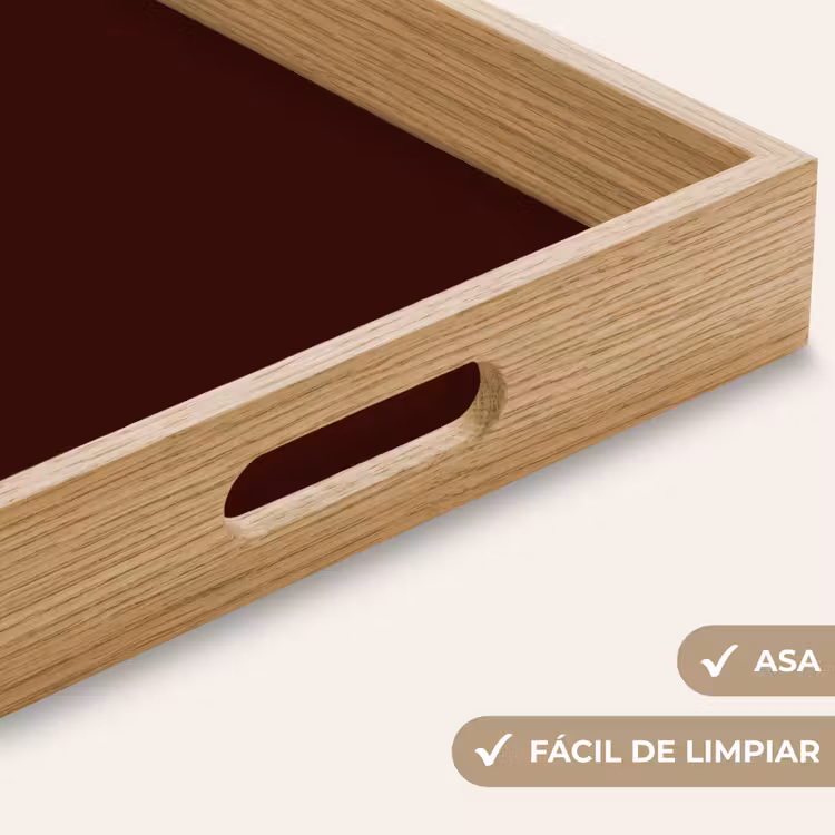 Bandeja - Texto - Rojo - Minimalista — 8