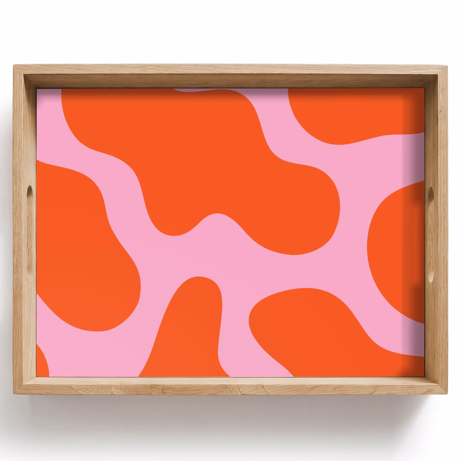 Bandeja - Manchas - Rojo - Rosa - Patrón - Minimalista — 1