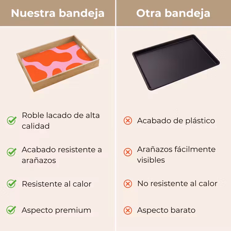 Bandeja - Manchas - Rojo - Rosa - Patrón - Minimalista — 9