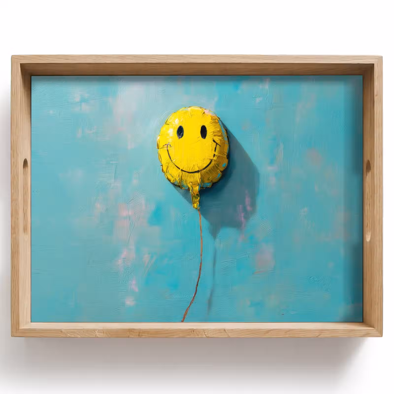 Bandeja - Globo - Amarillo - Smiley — 1