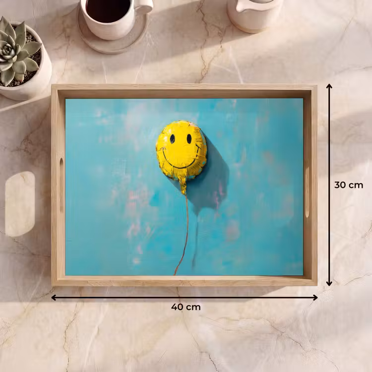 Bandeja - Globo - Amarillo - Smiley — 7