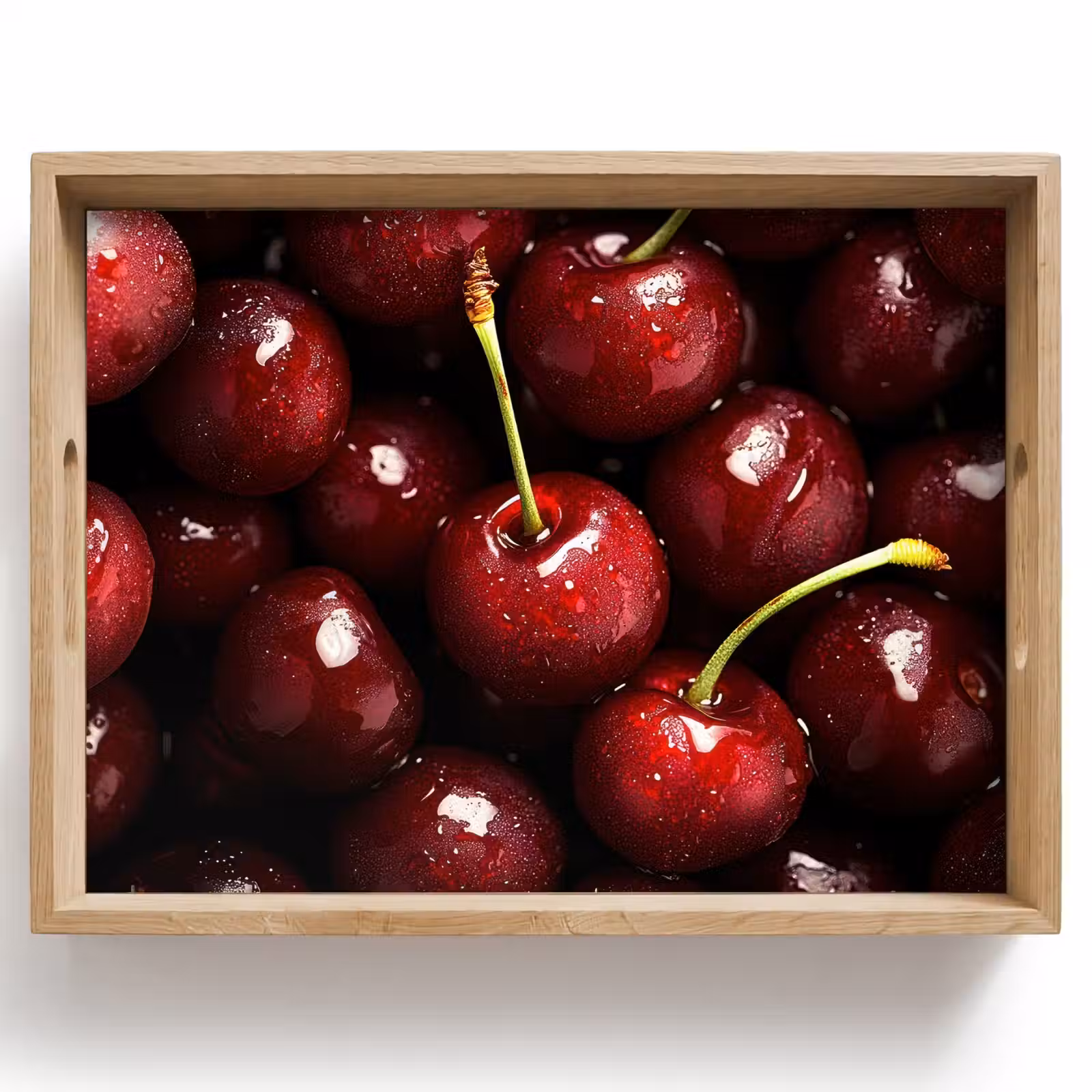 Bandeja - Rojo - Fruta - Cereza — 1