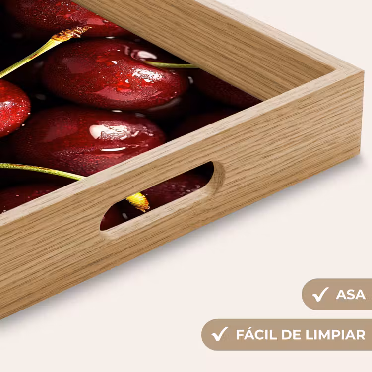 Bandeja - Rojo - Fruta - Cereza — 8