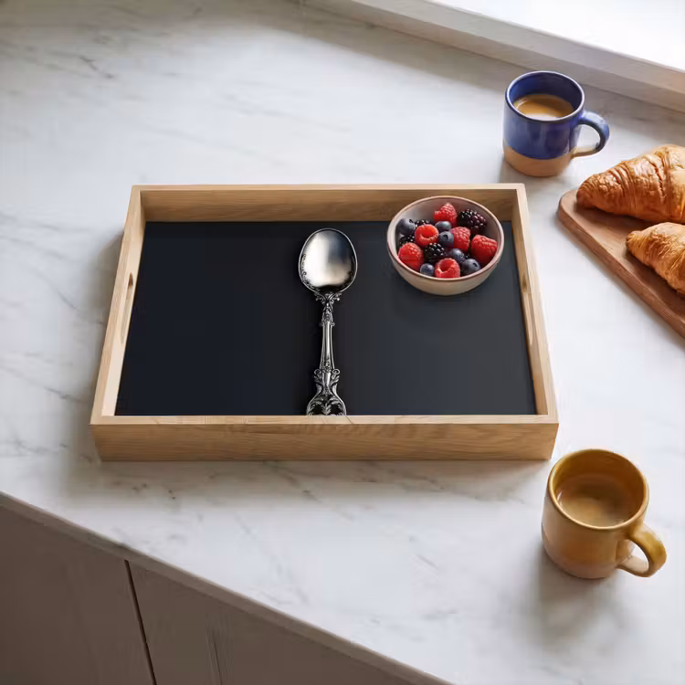 Bandeja - Cuchara - Plata - Metal — 3