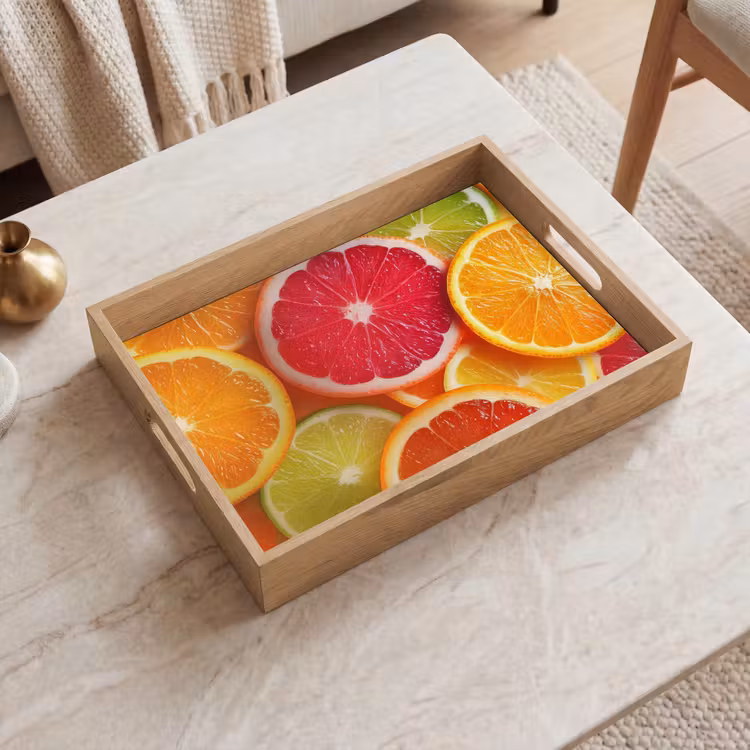 Bandeja - Fruta - Colorido - Primer plano — 2