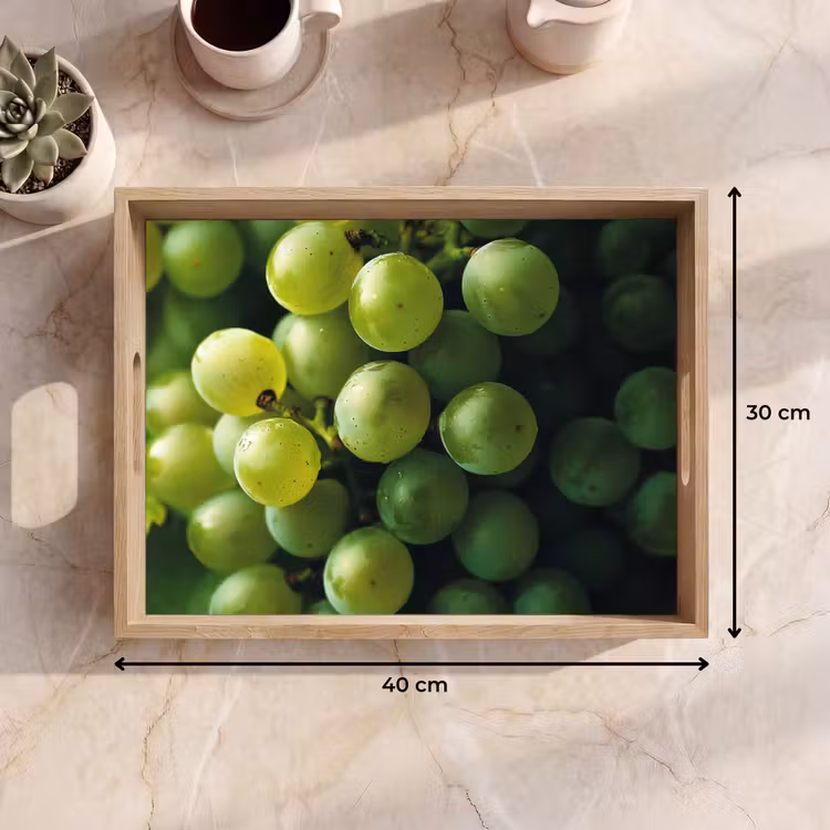 Bandeja - Uvas - Racimo - Verde — 7